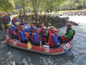Rafting Savoie colonie